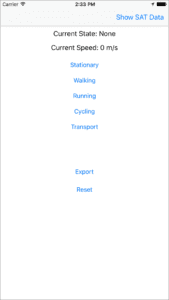 The location logger app
